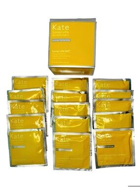 15 KATE SOMERVILLE 360 Face and Body Self Tanning Towelettes Wipes